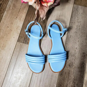 Campsite by Stitch Fix Jordy Women's Blue Tubular Sandals Size 8 EUC